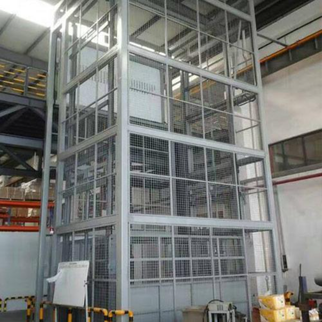 黎安镇导轨式升降平台货梯